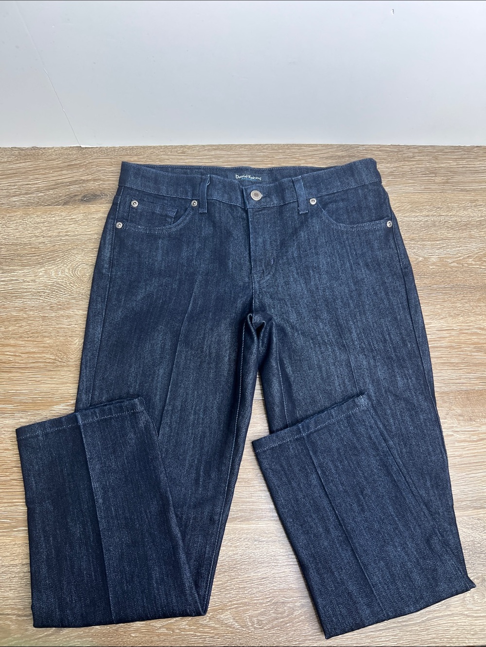 David Kahn Dark Wash Straight Leg Jeans Size 29 Made in USA